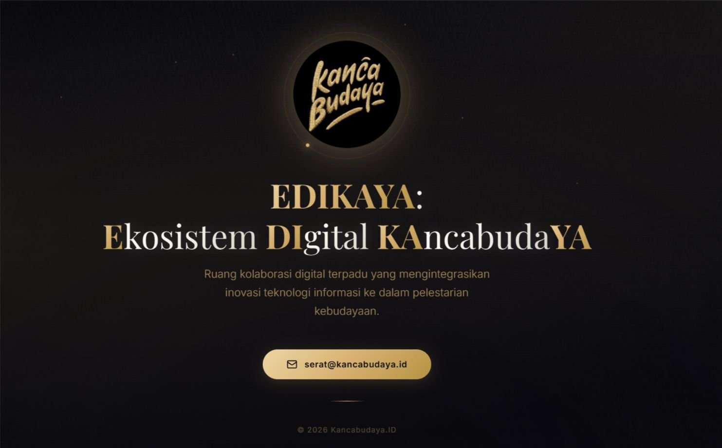 EDIKAYA: Ekosistem Digital Kancabudaya